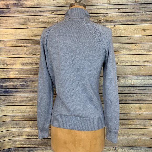 Jeanne Pierre Blue Turtle neck sweater small - Picture 4 of 8